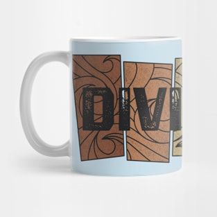 Divinyls Retro Pattern Mug